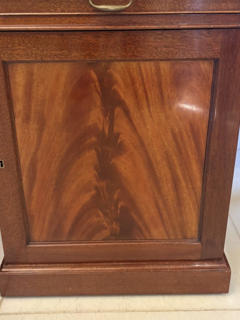 Antique Edwardian Quality Mahogany Partners Desk